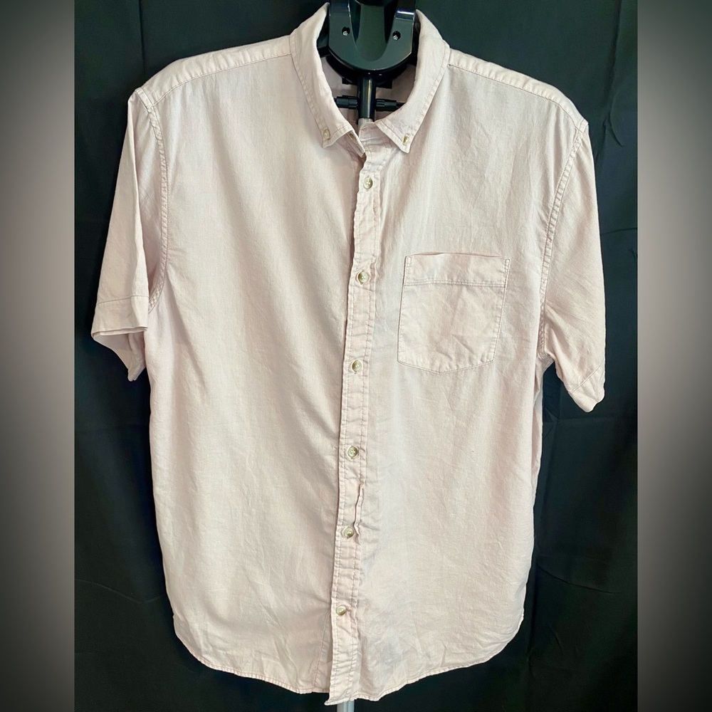 Banana Republic‎ Light Pink Casual Button-Down Shirt